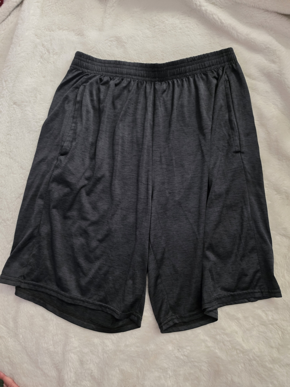 tek gear Black Men's Athletic Shorts with Drawstring - Picture 6 of 11